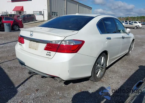 2013 Honda Accord Ex-L V-6 from USA, damaged, VIN 1HGCR3F8XDA035728
